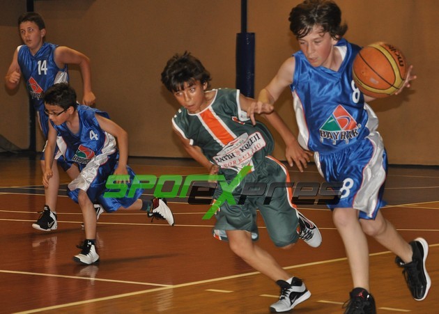 Minik Erkekler Basketbol Pay Off başladı
