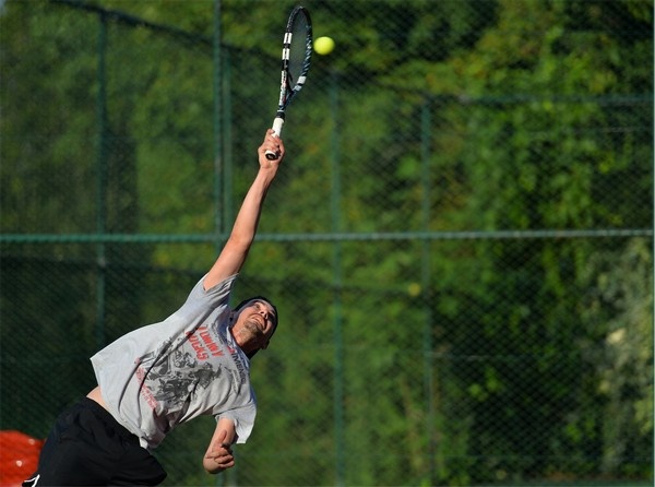 Sapanca'da tenis coşkusu yaşandı