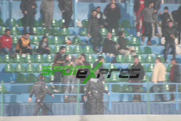 Taşkısığıspor- Nuriosmaniye maçında olaylar çıktı