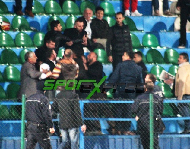 Taşkısığıspor- Nuriosmaniye maçında olaylar çıktı