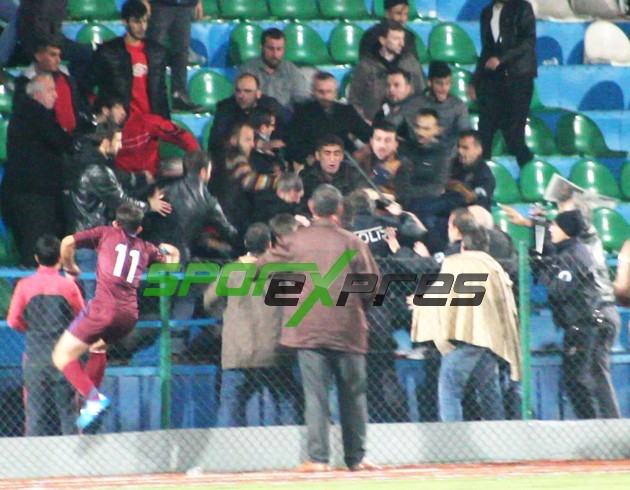 Taşkısığıspor- Nuriosmaniye maçında olaylar çıktı