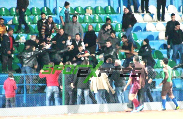 Taşkısığıspor- Nuriosmaniye maçında olaylar çıktı