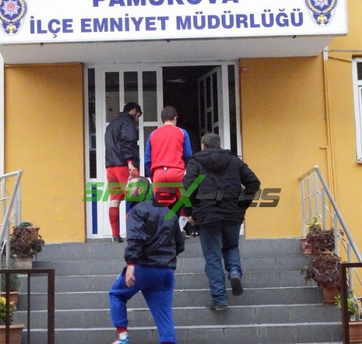 Pamukovaspor-Hendek Gençlik maçı karakolda bitti
