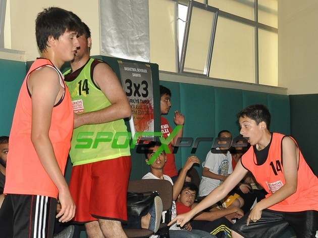 Sakarya'da 3x3 Basketbol şöleni yapıldı