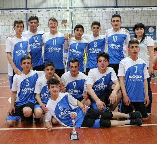 Gençler Voleybolda Şampiyonlar belli oldu