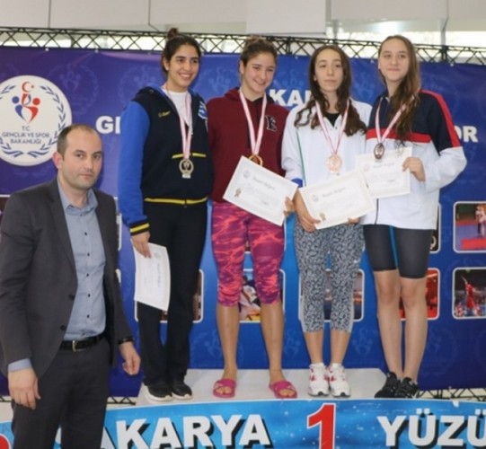 Gençler Yüzmede dereceler açıklandı
