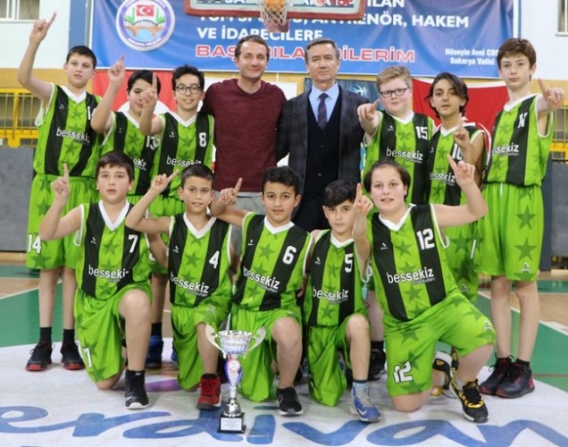 Küçükler Basketbolda şampiyonlar belli oldu