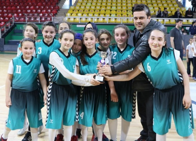Küçükler Basketbolda şampiyonlar belli oldu