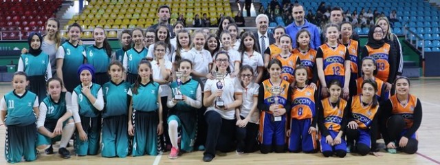 Küçükler Basketbolda şampiyonlar belli oldu