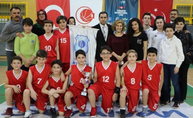 Küçükler Basketbolda şampiyonlar belli oldu