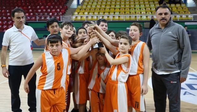 Küçükler Basketbolda şampiyonlar belli oldu