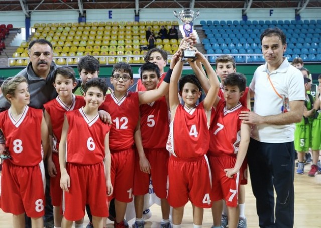 Küçükler Basketbolda şampiyonlar belli oldu