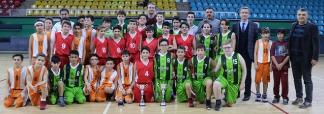 Küçükler Basketbolda şampiyonlar belli oldu
