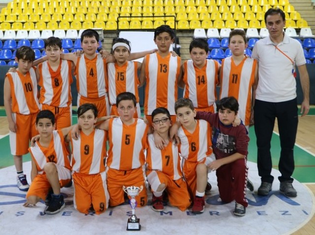 Küçükler Basketbolda şampiyonlar belli oldu