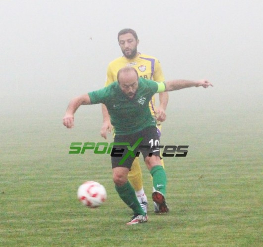 Sakaryaspor-Eyüpspor maçı sis nedeni ile iptal oldu