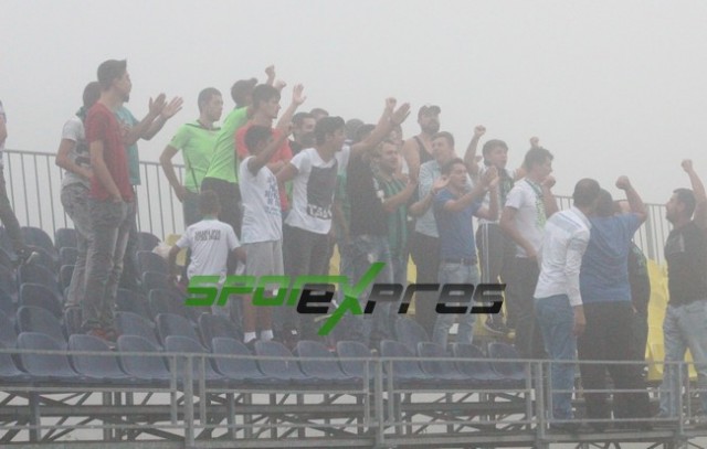 Sakaryaspor-Eyüpspor maçı sis nedeni ile iptal oldu