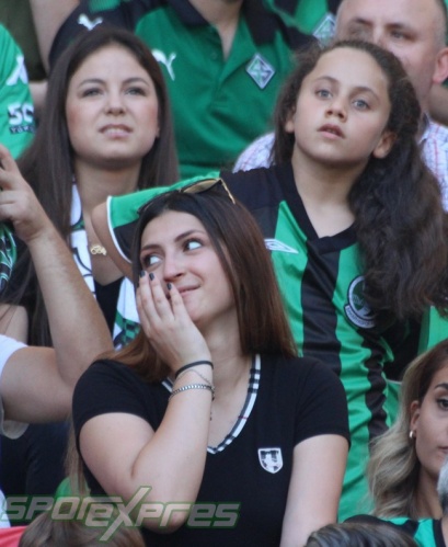 Sakaryaspor-Galatasaray maçı tribün fotoğrafları