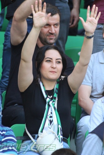 Sakaryaspor-Galatasaray maçı tribün fotoğrafları