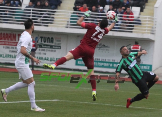 KIRKLARELİSPOR-SAKARYASPOR: 2-3