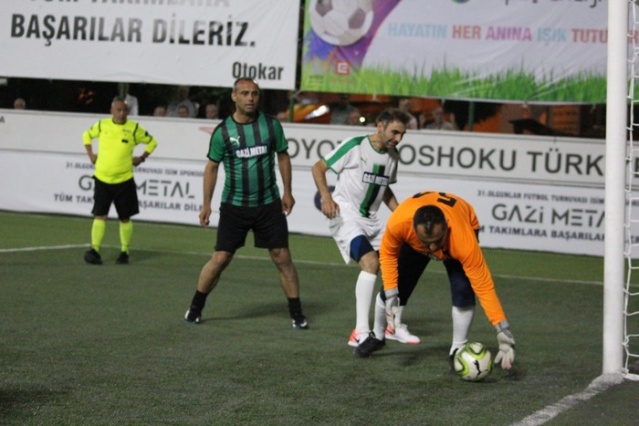 Gazi Metal Olgunlar Turnuvası başladı