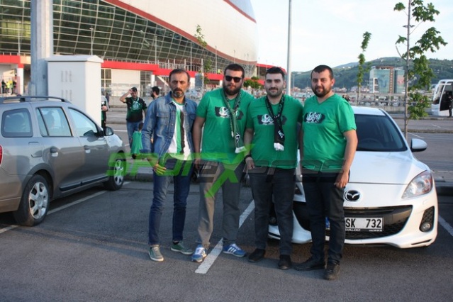 Samsunspor-Sakaryaspor maçı fotoğrafları