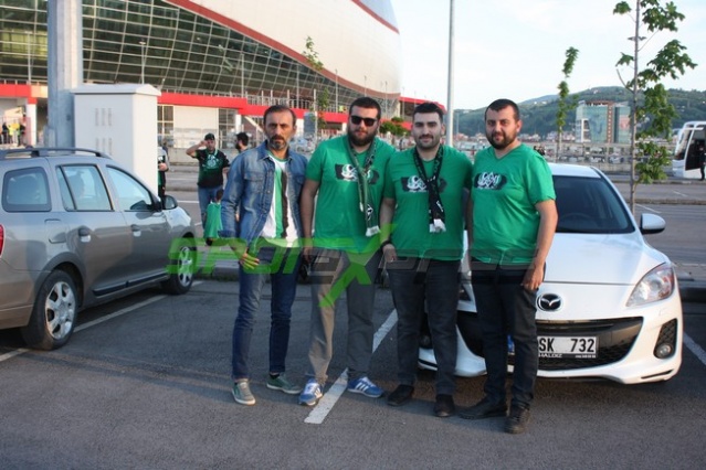 Samsunspor-Sakaryaspor maçı fotoğrafları