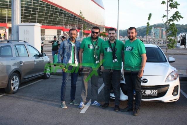 Samsunspor-Sakaryaspor maçı fotoğrafları