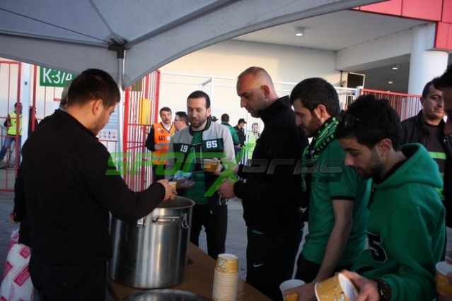Samsunspor-Sakaryaspor maçı fotoğrafları
