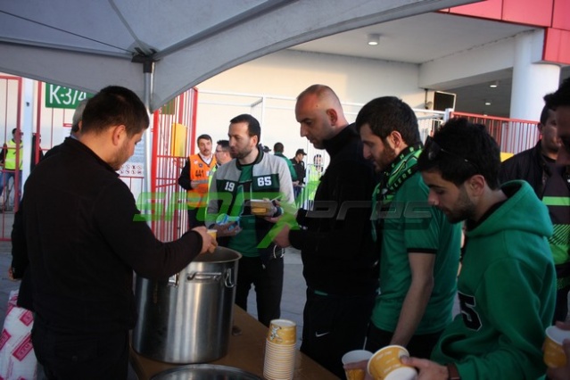 Samsunspor-Sakaryaspor maçı fotoğrafları