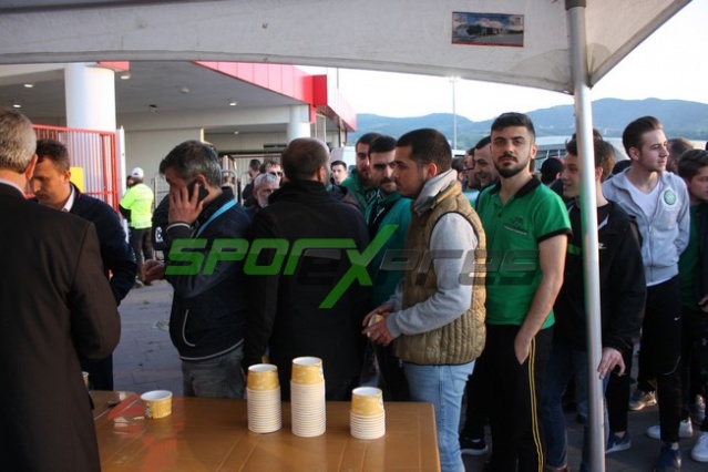 Samsunspor-Sakaryaspor maçı fotoğrafları