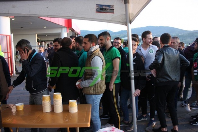 Samsunspor-Sakaryaspor maçı fotoğrafları