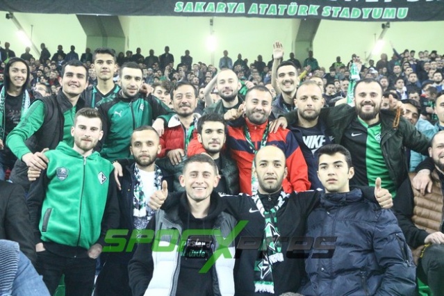 Sakaryaspor-Samsunspor maçı fotoğrafları