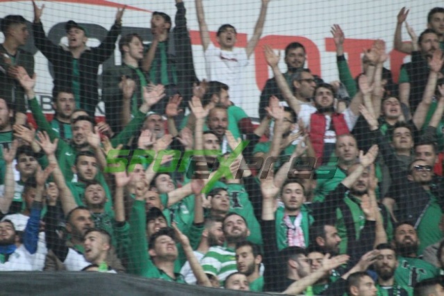 Samsunspor-Sakaryaspor maçı fotoğrafları