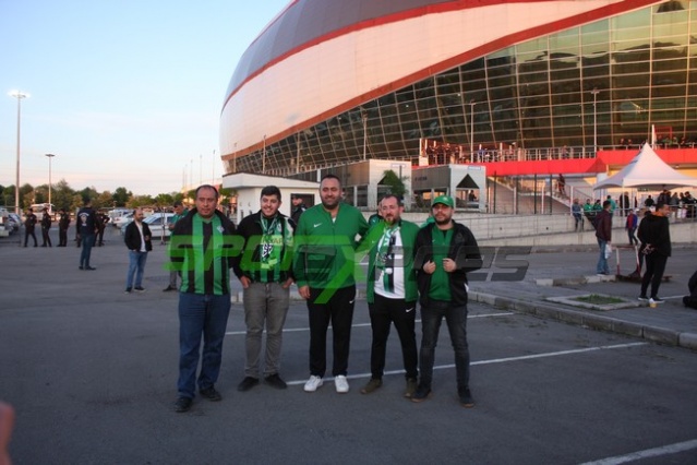 Samsunspor-Sakaryaspor maçı fotoğrafları