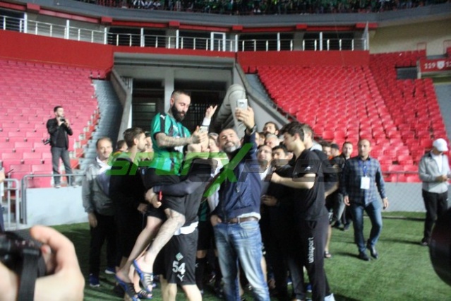 Samsunspor-Sakaryaspor maçı fotoğrafları