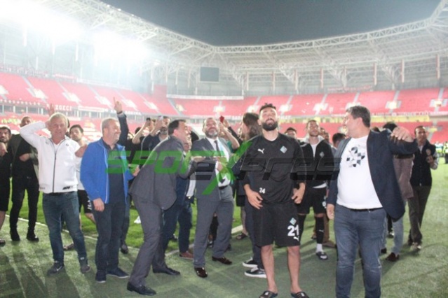Samsunspor-Sakaryaspor maçı fotoğrafları