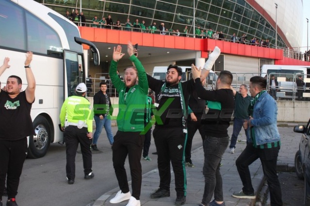 Samsunspor-Sakaryaspor maçı fotoğrafları