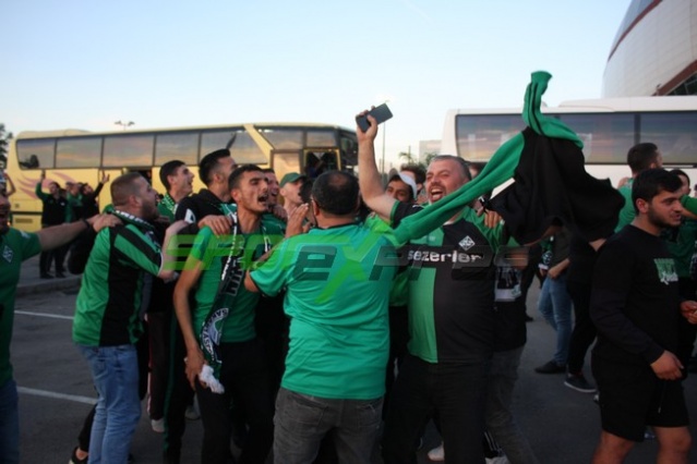 Samsunspor-Sakaryaspor maçı fotoğrafları