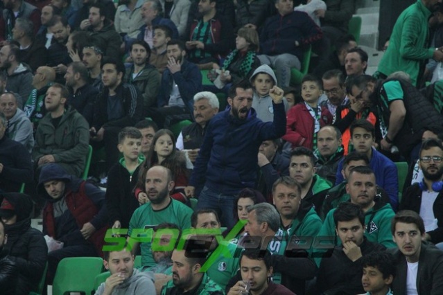 Sakaryaspor-Samsunspor maçı fotoğrafları