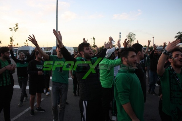 Samsunspor-Sakaryaspor maçı fotoğrafları