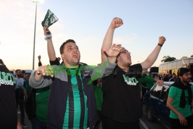 Samsunspor-Sakaryaspor maçı fotoğrafları