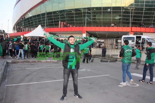 Samsunspor-Sakaryaspor maçı fotoğrafları