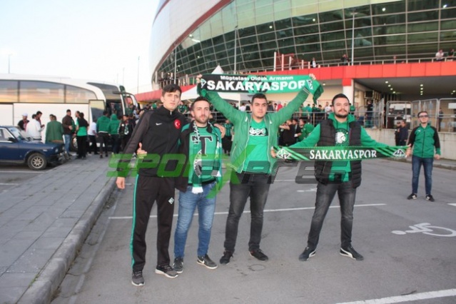 Samsunspor-Sakaryaspor maçı fotoğrafları