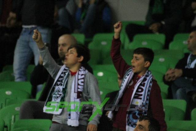 Sakaryaspor-Samsunspor maçı fotoğrafları
