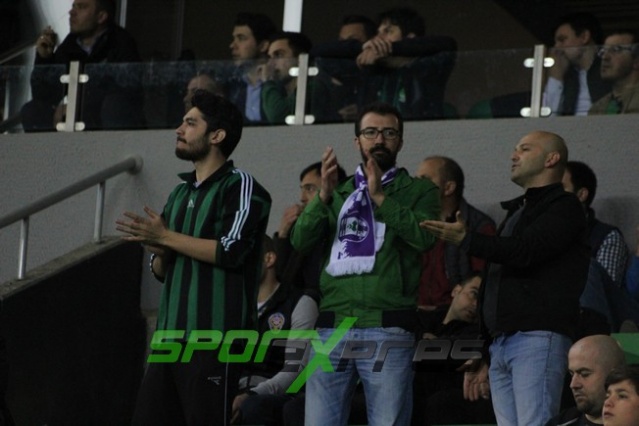 Sakaryaspor-Samsunspor maçı fotoğrafları