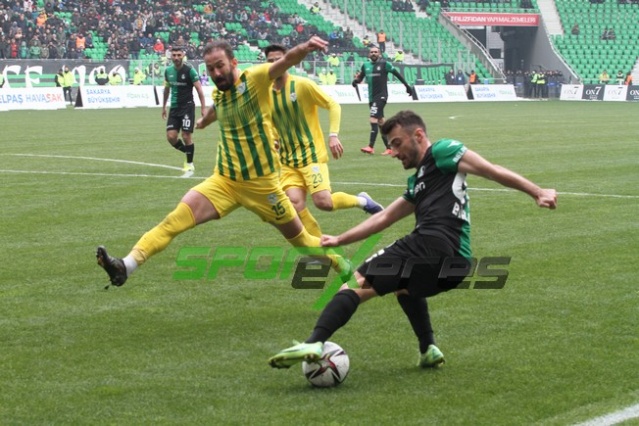 Sakaryaspor-Adıyaman maçından fotoğraflar