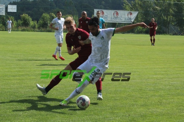 Sakaryaspor-Bandırmaspor hazırlık maçı footğrafları