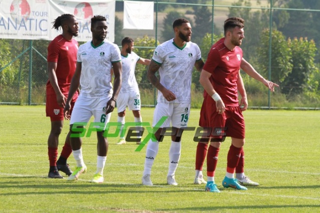 Sakaryaspor-Bandırmaspor hazırlık maçı footğrafları