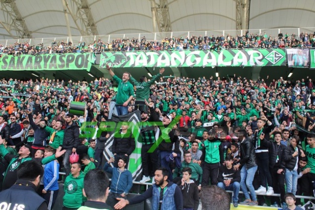 Sakaryaspor-Hacettepe maçı fotoğrafları