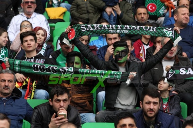 Sakaryaspor-Hacettepe maçı fotoğrafları